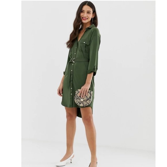 Oasis utility shirt dress Clearance